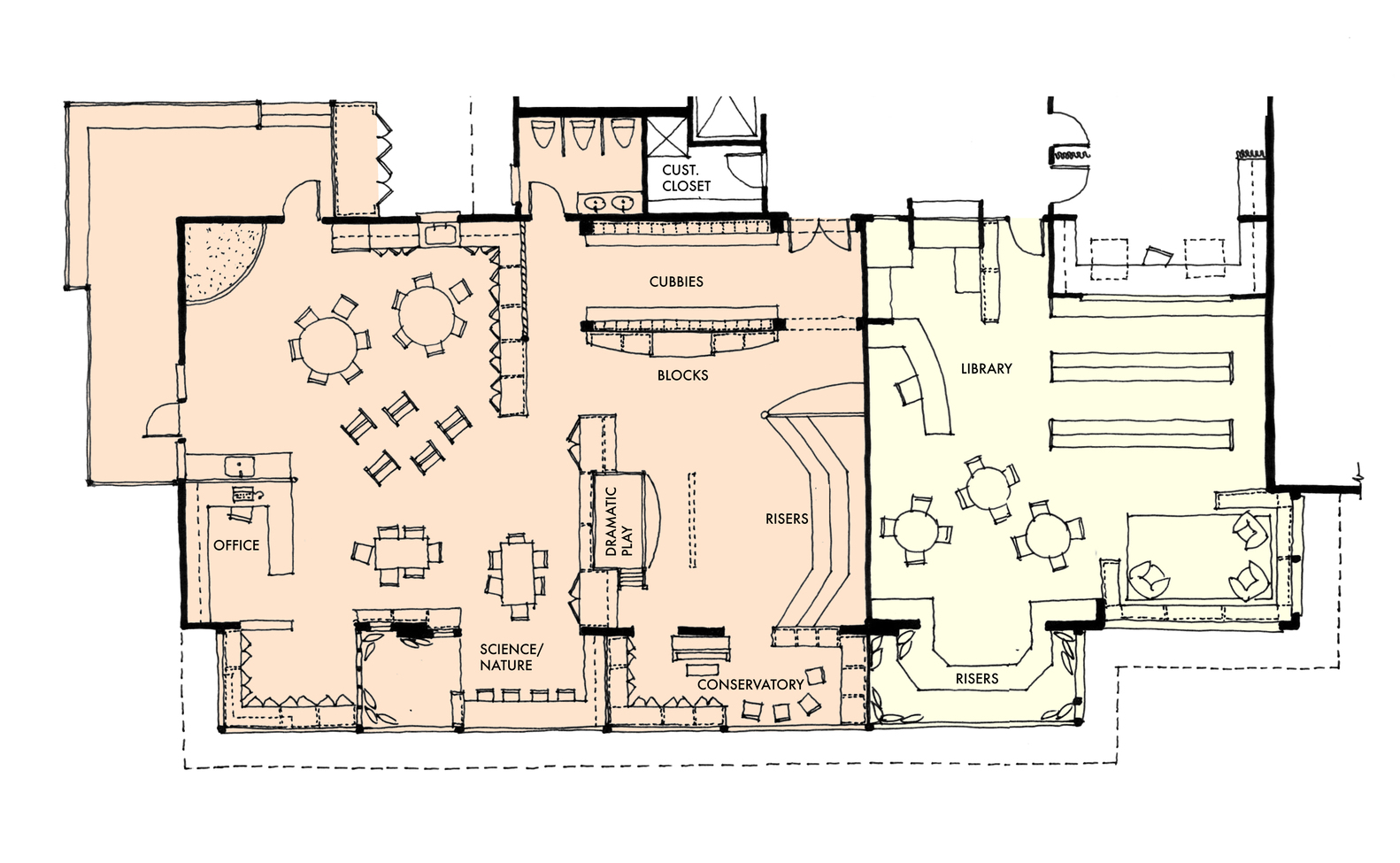 波特兰韦恩弗利特小学低年级部丨美国波特兰丨Simons Architects-66