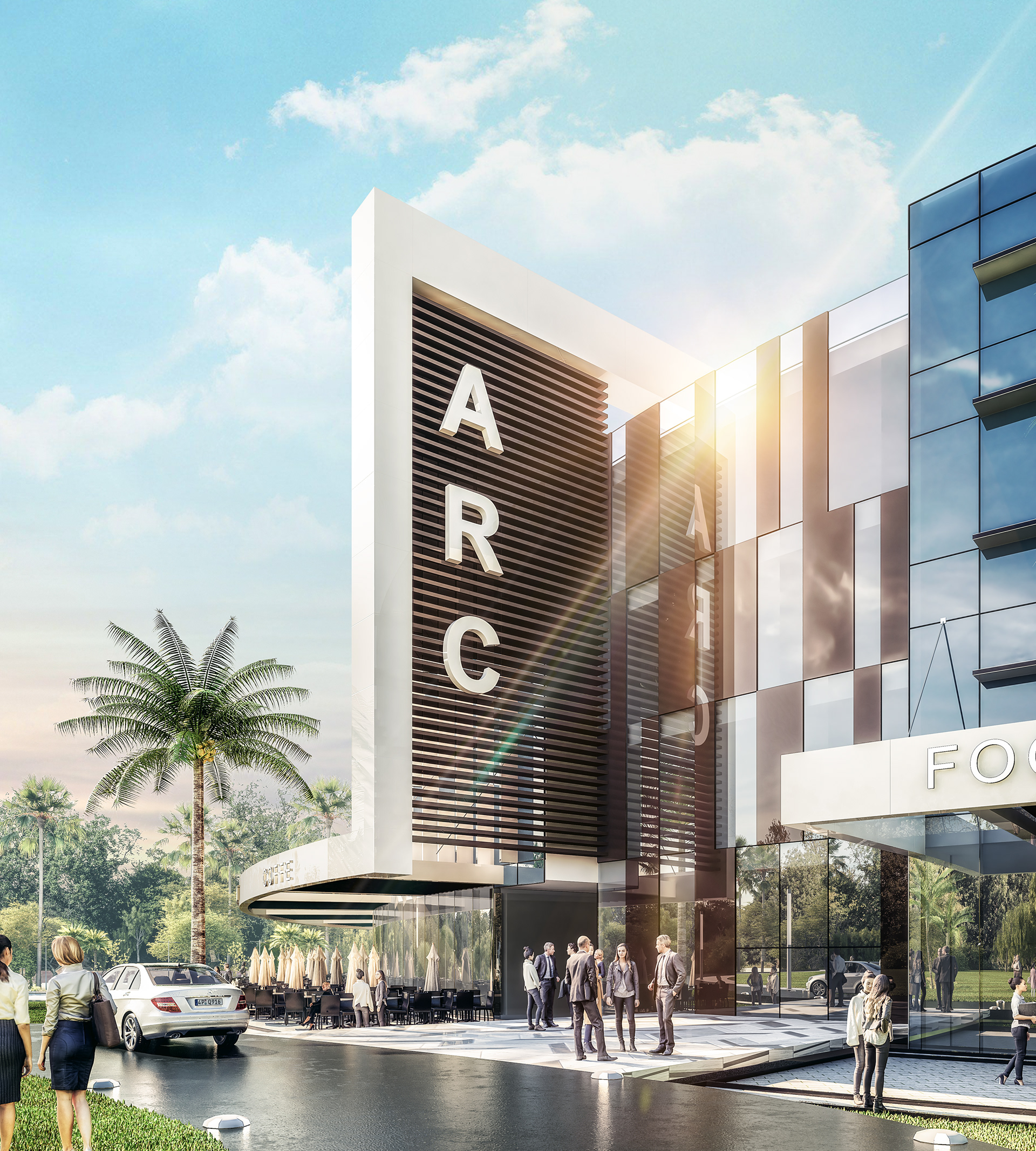 弧状办公大楼丨埃及开罗丨Mimar Egypt-0