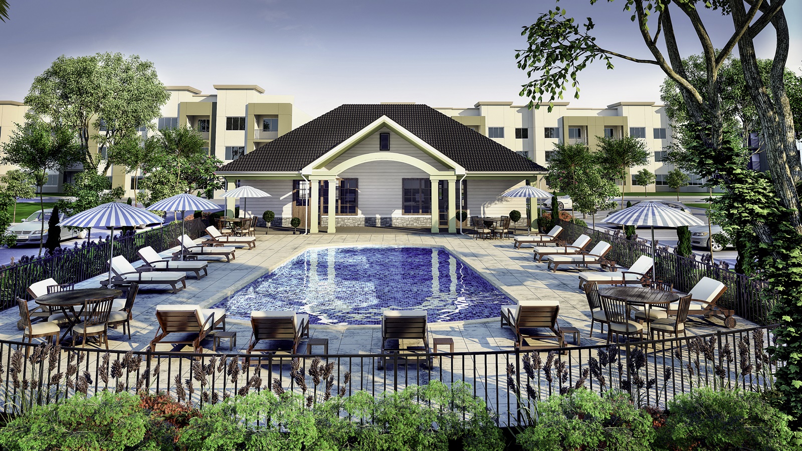 3D 建筑设计师打造的多功能商业空间-28