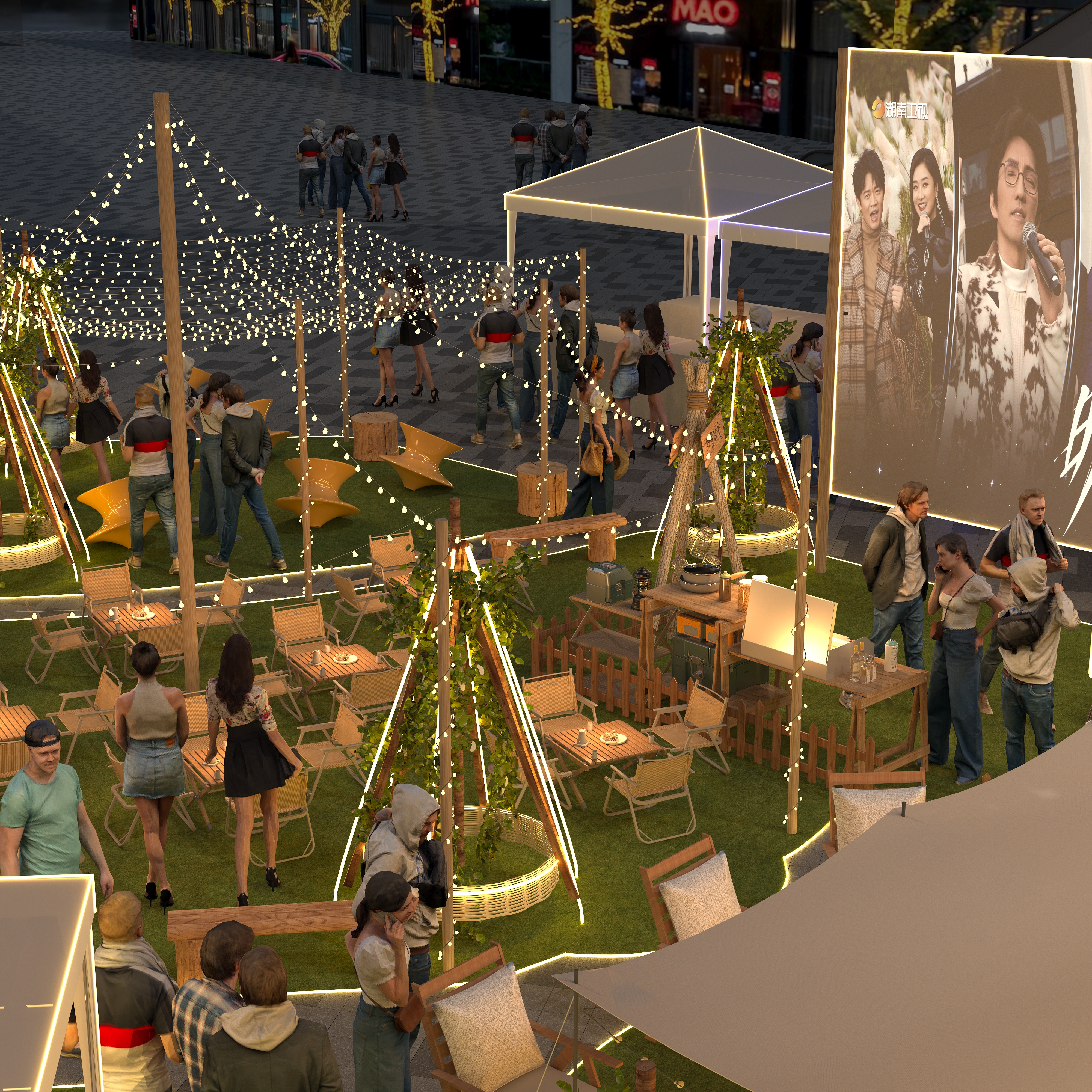 商业街区|效果图-7