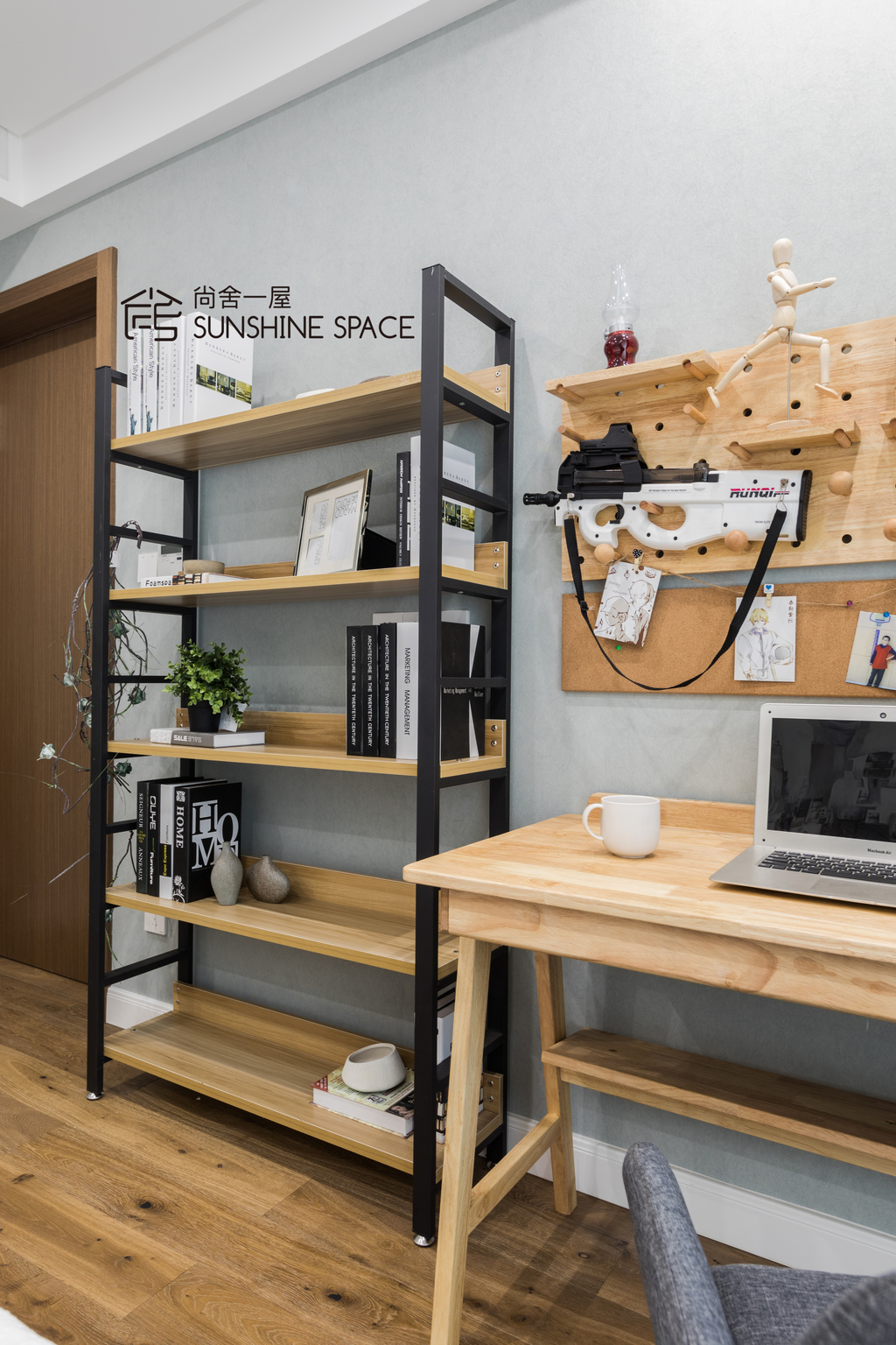 英溪桃源 130㎡北欧现代风家居设计,自然与工业共生的平衡美-78