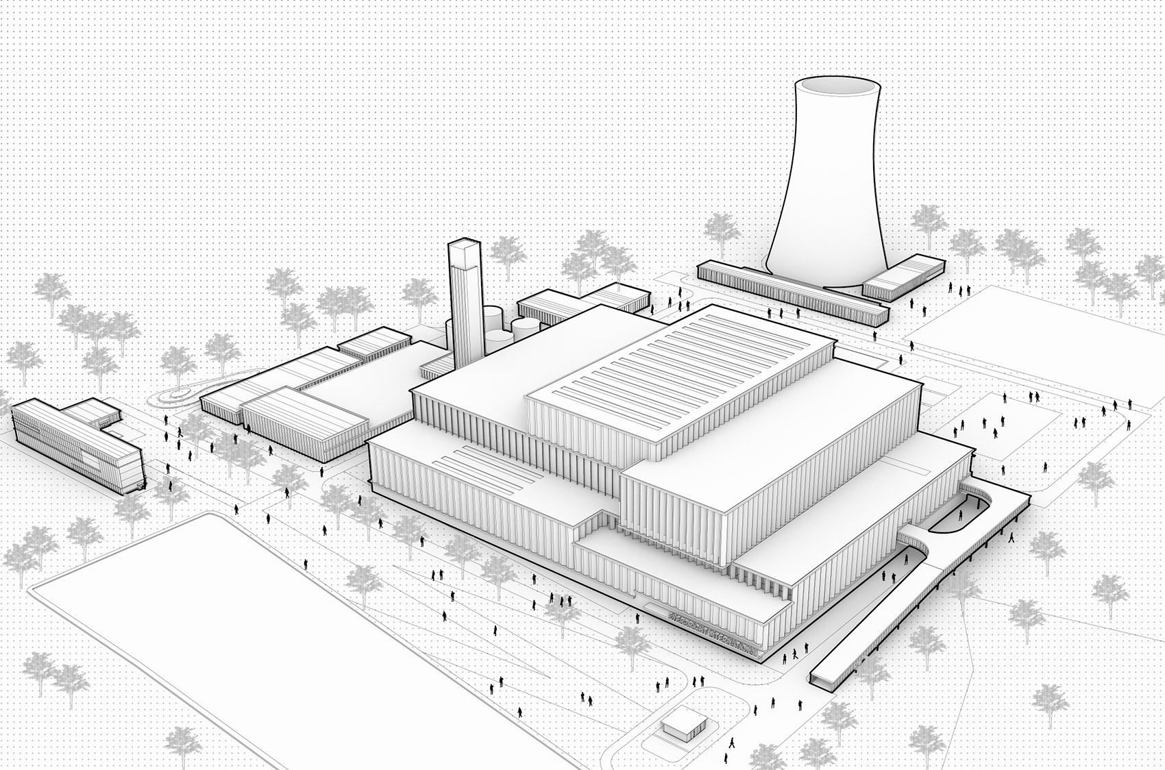 北辰光大垃圾焚烧发电厂建筑立面设计丨中国天津丨华南理工大学建筑设计研究院有限公司倪阳工作室-30