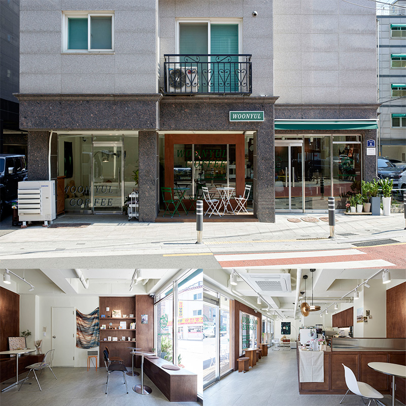 14 坪极简咖啡厅，诠释白色与木质调氛围-1