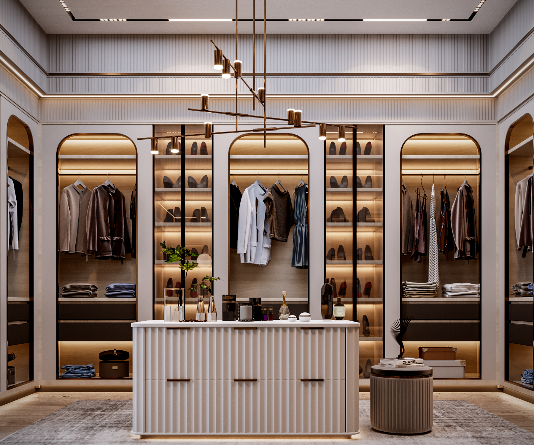 Dressing Bedroom 设计丨沙特阿拉伯丨Perfectostudio0-13