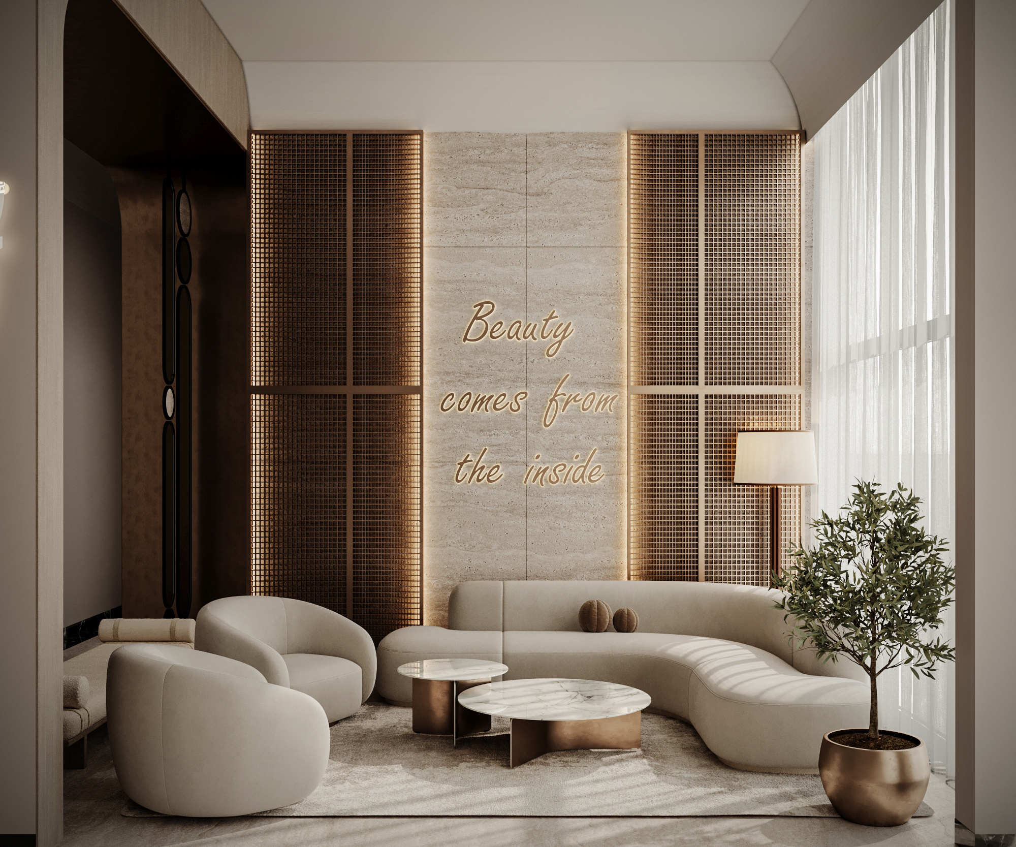 现代有机美容院丨沙特阿拉伯塔布克丨RAWABI DESIGN-11