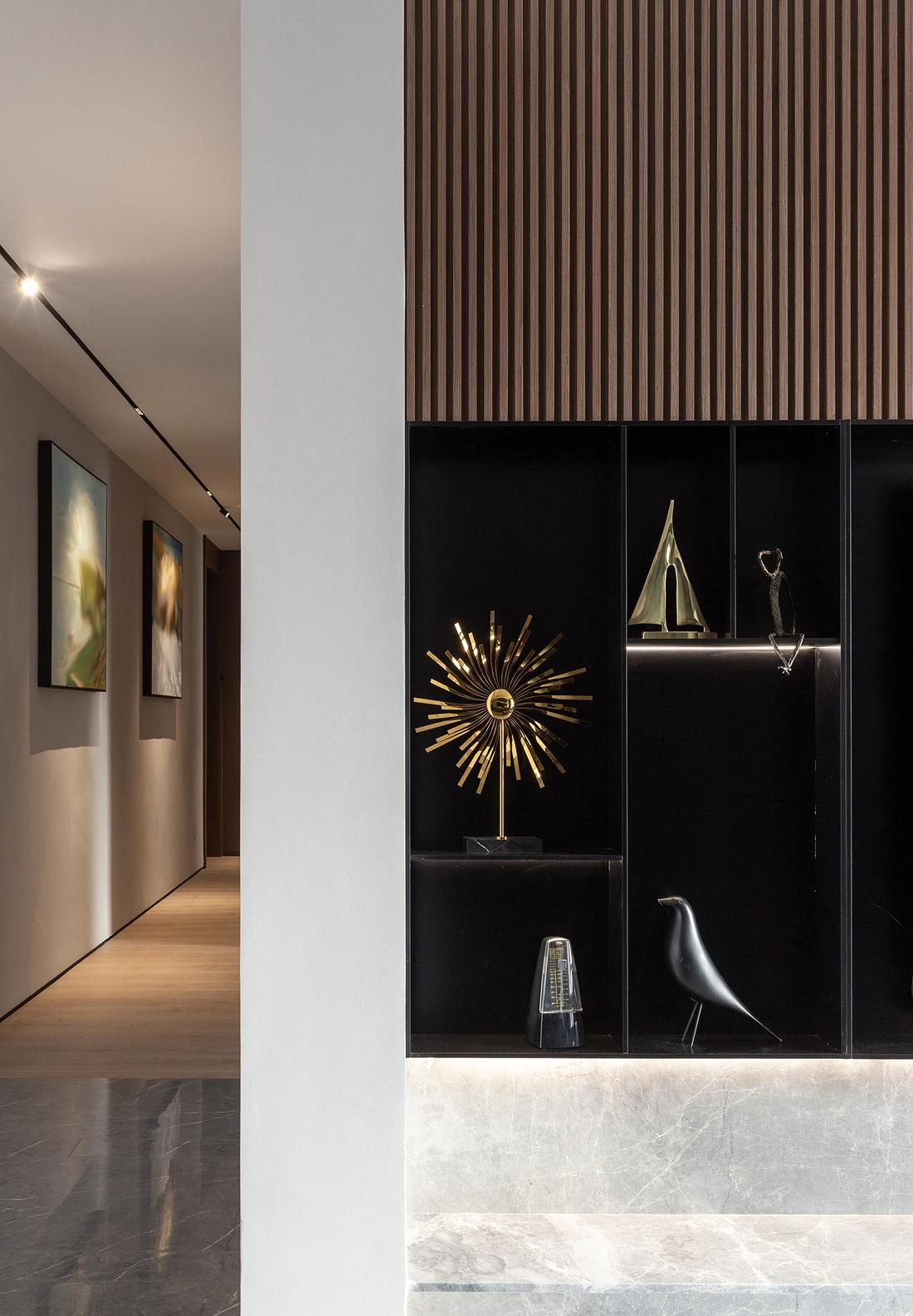 在地室内设计丨《构筑生活》丽都水岸大平层-14