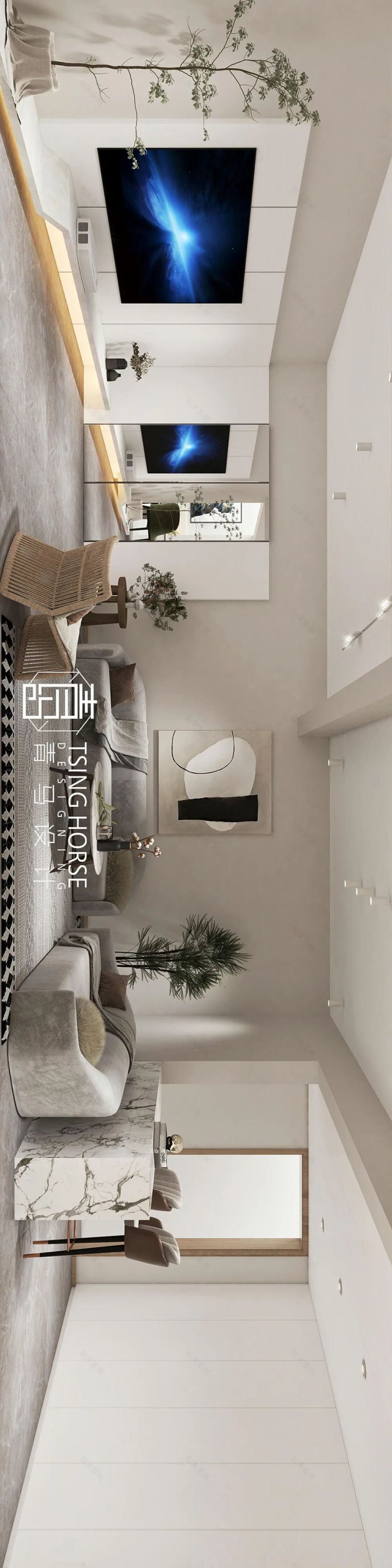 科为城墅 240㎡现代极简风大平层 | 青马打造静谧生活空间-97