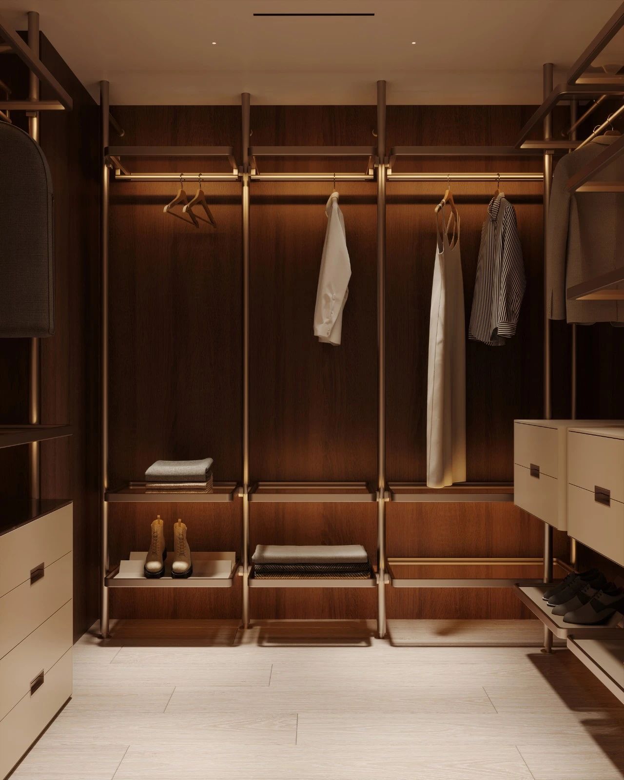 208㎡顶层大平层室内空间设计丨Babayants-35