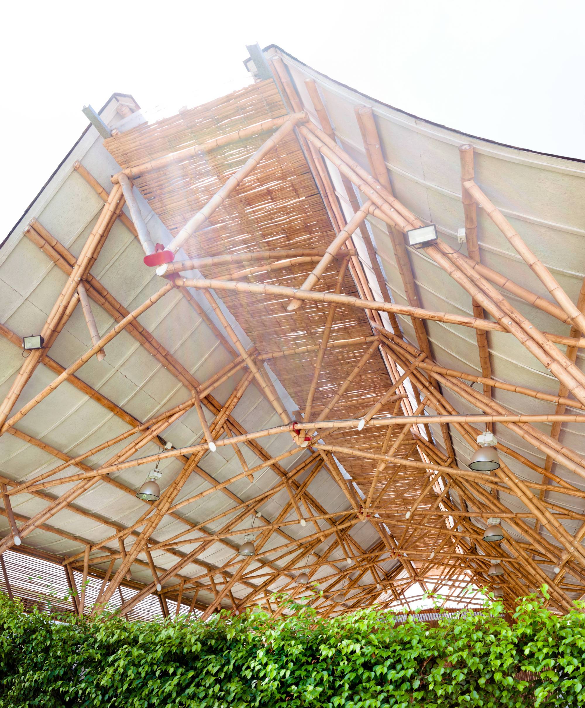 Bamboo Auditorium / Instituto de Vivienda, Urbanismo y Construcción de la USMP-32