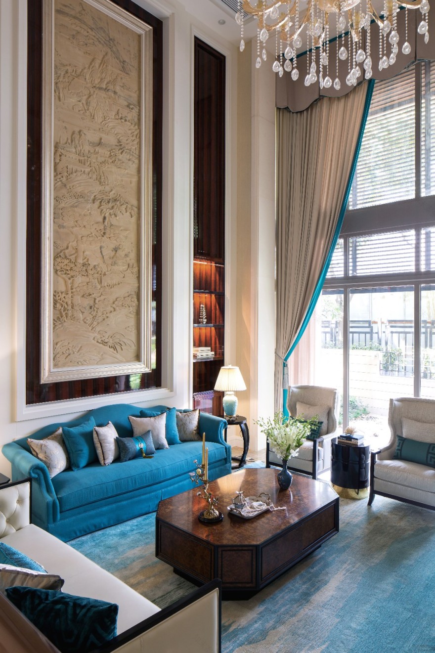 无国界别墅的“云来花开”设计 | 中西合璧,繁简适度-6