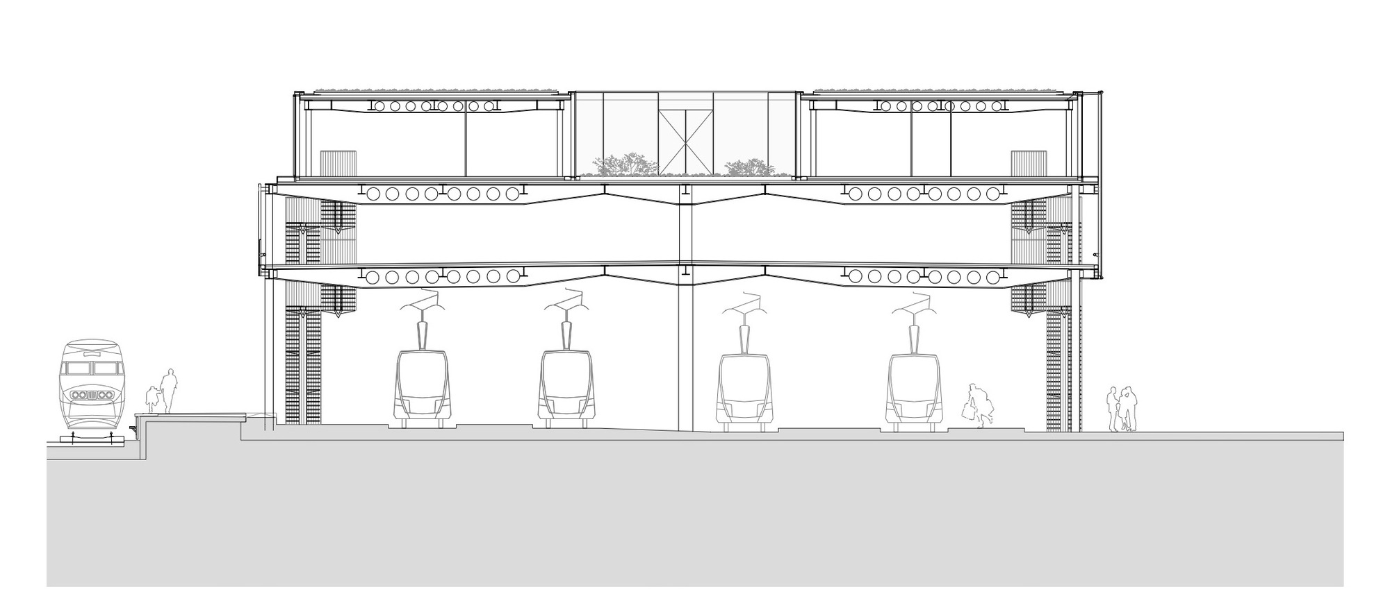 比利时奥斯坦德火车站翻新，海滨交通枢纽焕新颜-52