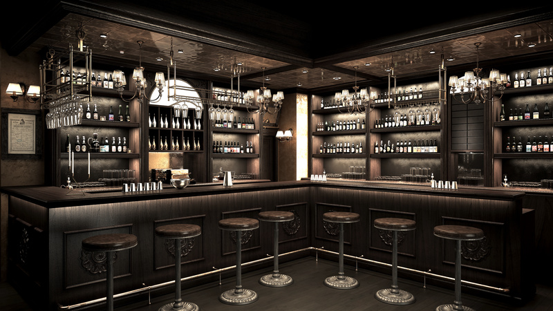 三生ONEWOOD,Bar Space  Visual Design-60