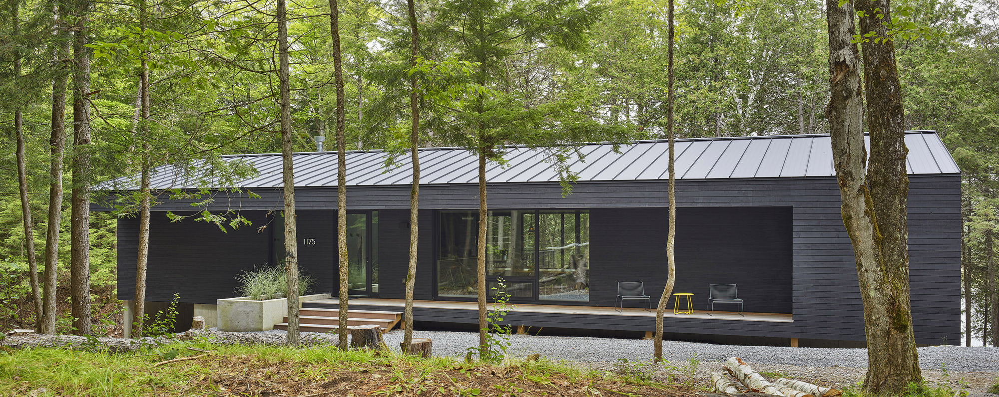 肯纳贝克湖边小屋丨加拿大丨Zerafa Studio-13