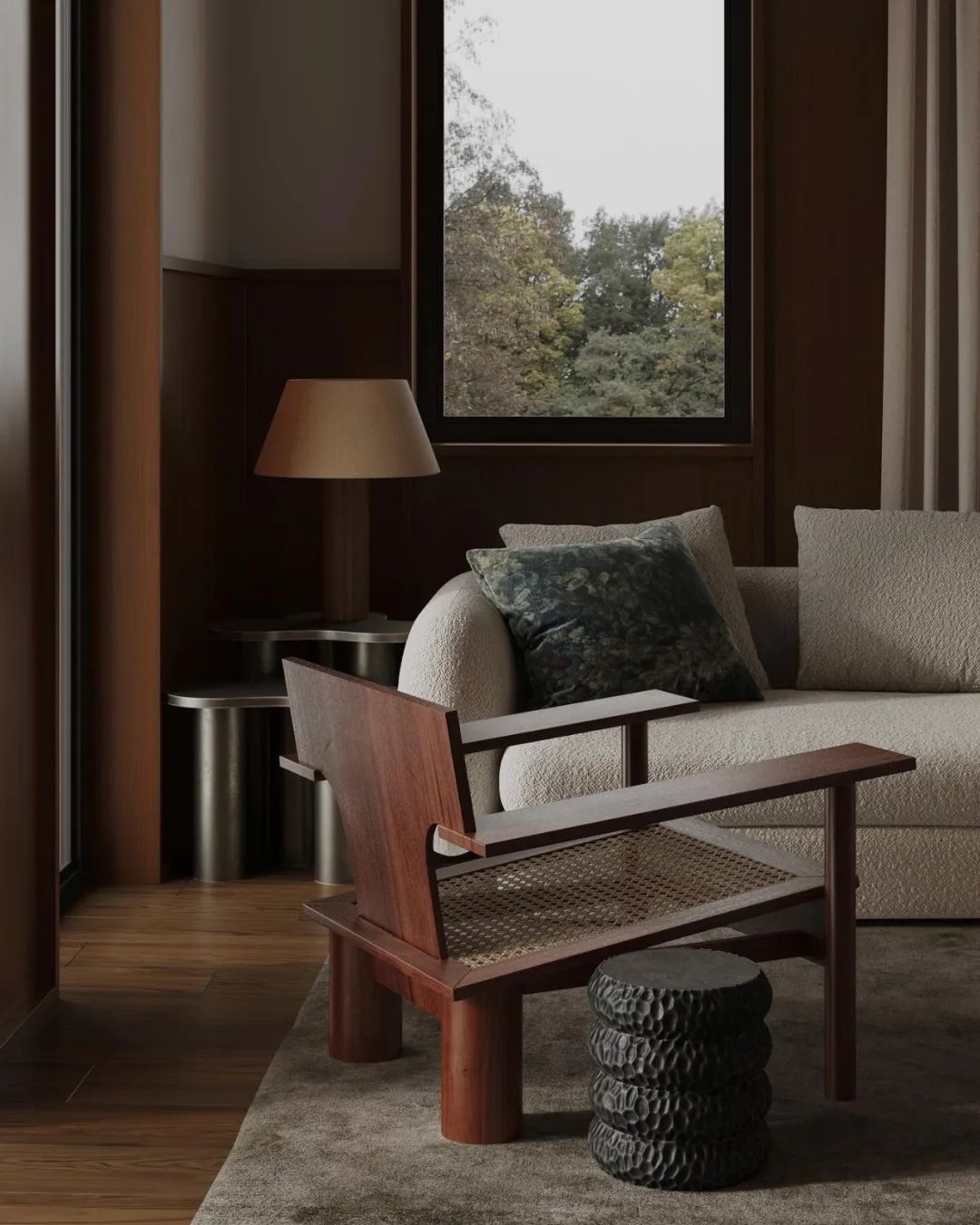 首发  ANASTASIIA REZNICHENKO • 纯粹、安静的自然居所-2