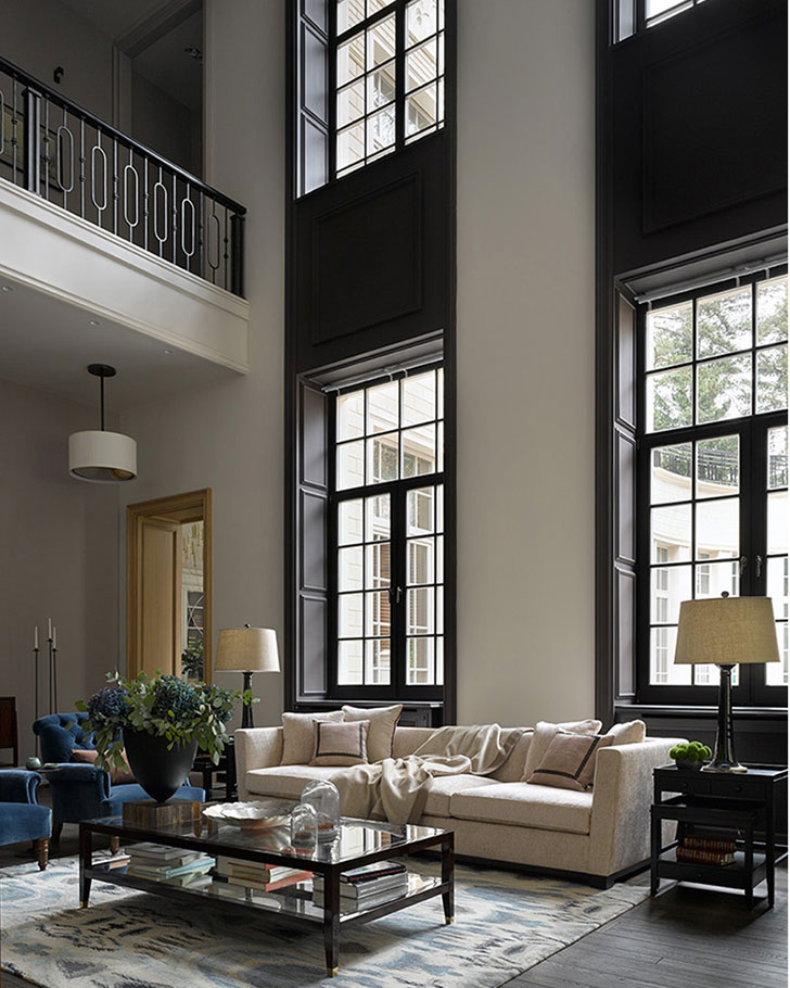 莫斯科奢华家庭别墅，现代英美风格大宅-2