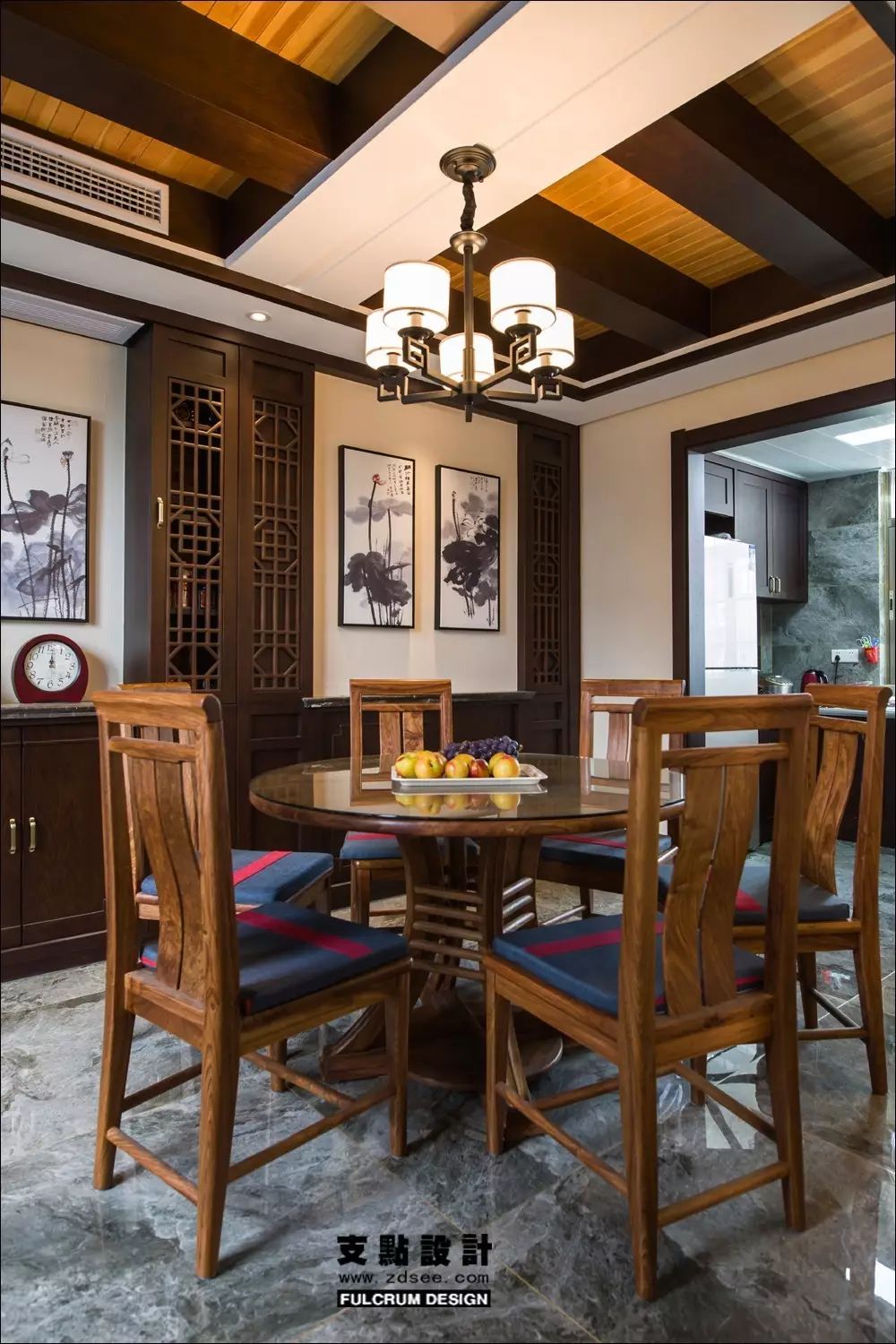 锦绣华府·听泉亭 | 现代元素与传统元素完美结合的中式设计-13