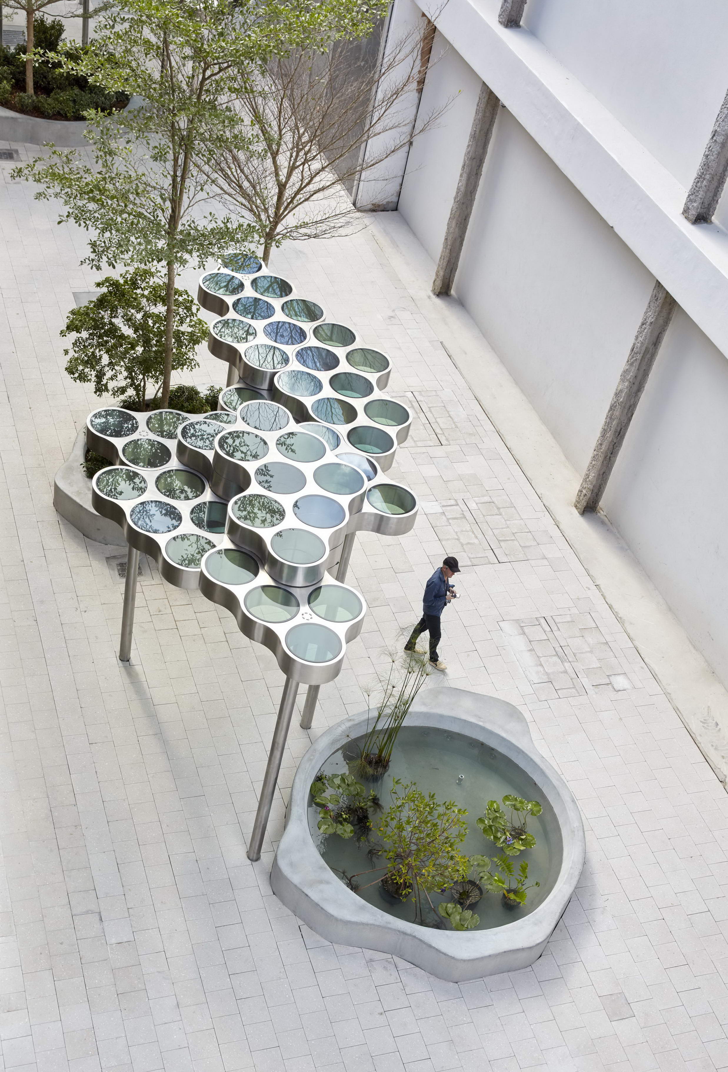 迈阿密“云”雕塑棚架——自然与都市的和谐交融-24