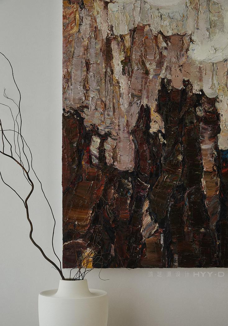 212㎡暖朴家居,弥尔顿式生活美学-11