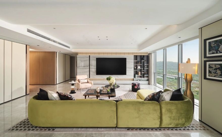 杭州西投银泰城映翠丨中国杭州丨ICDL郑仕樑室内设计-17