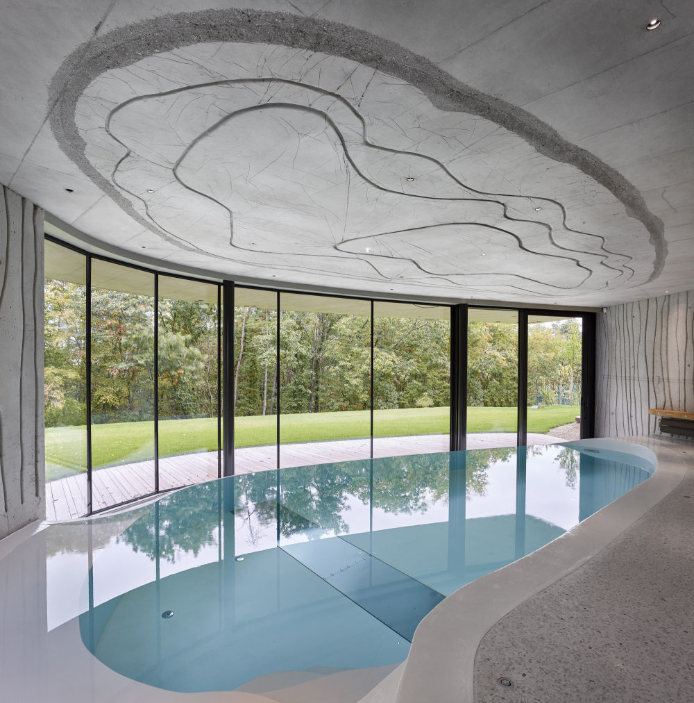 隐于林间的圆形之家-14