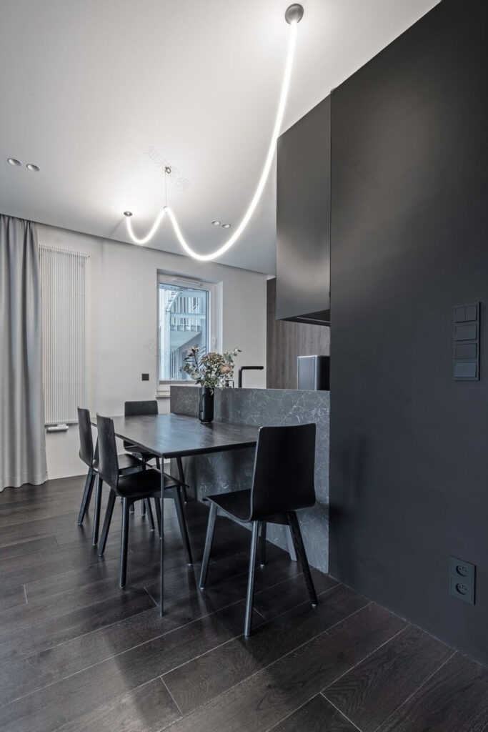 65平米紧凑型“M”公寓设计丨波兰华沙丨Hatch Studio-12