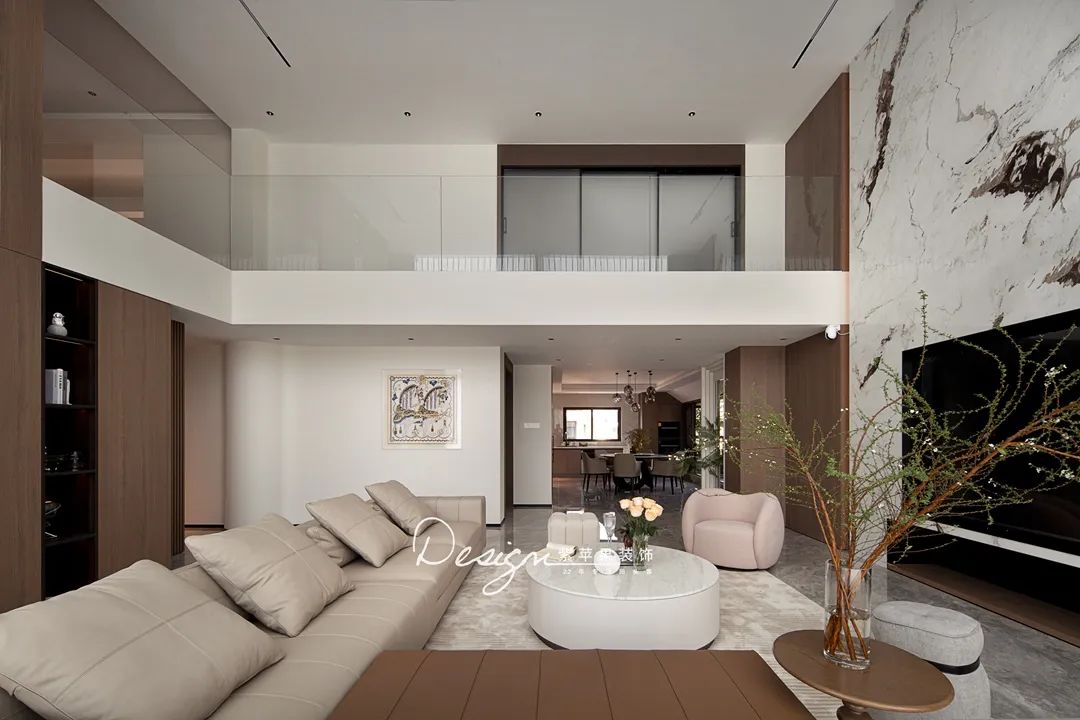 350㎡顶层复式,轻松拿捏墅质生活丨中国海东丨紫苹果装饰-24