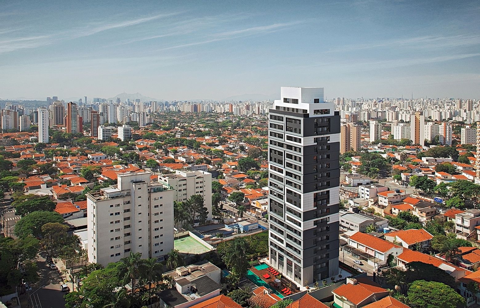 巴西圣保罗 Campo Belo 住宅大楼,灵活空间与工业风格的完美结合-13