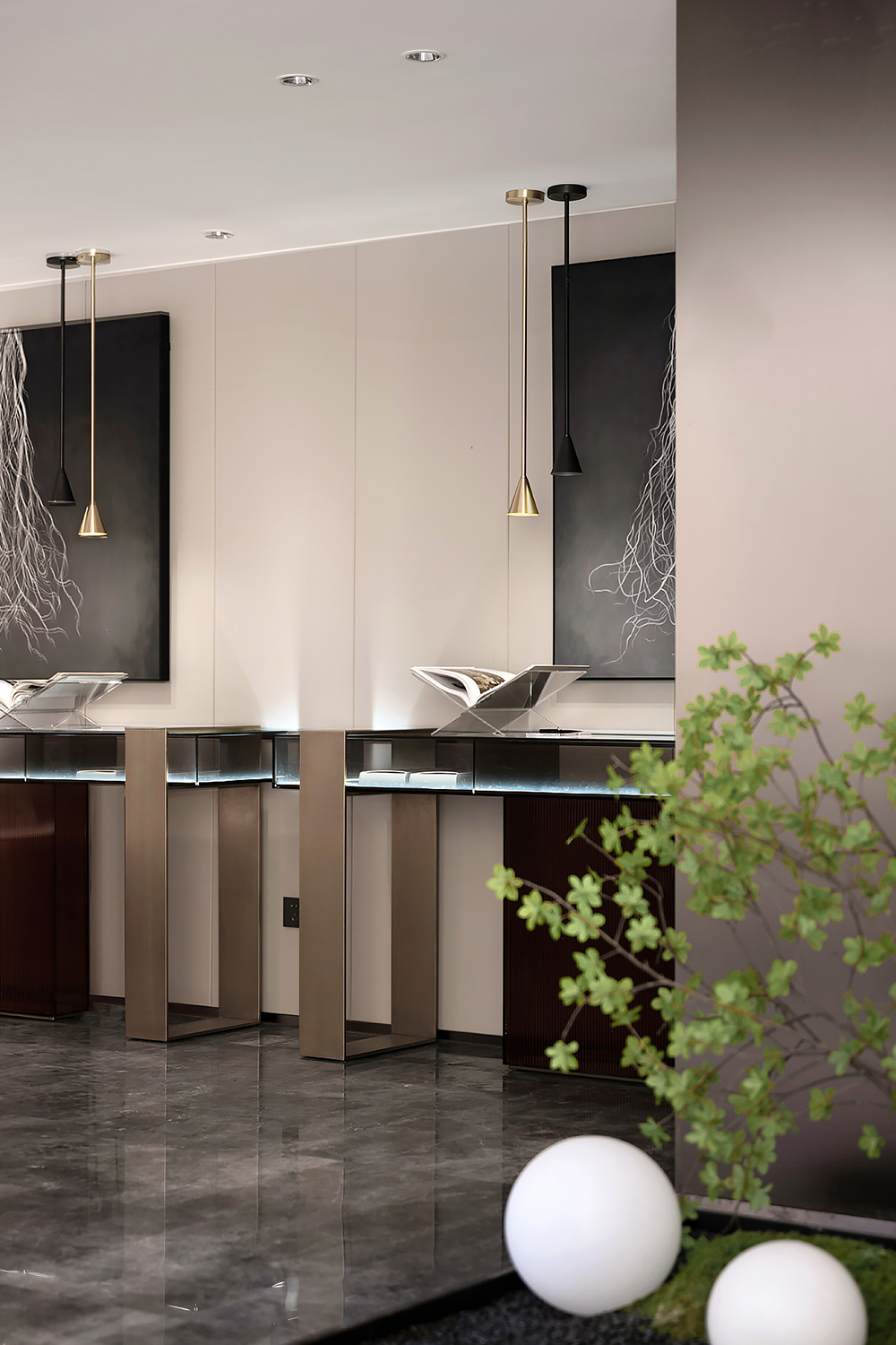 德方圆 | 380㎡现代别墅,轻奢有度,简而不凡!-70