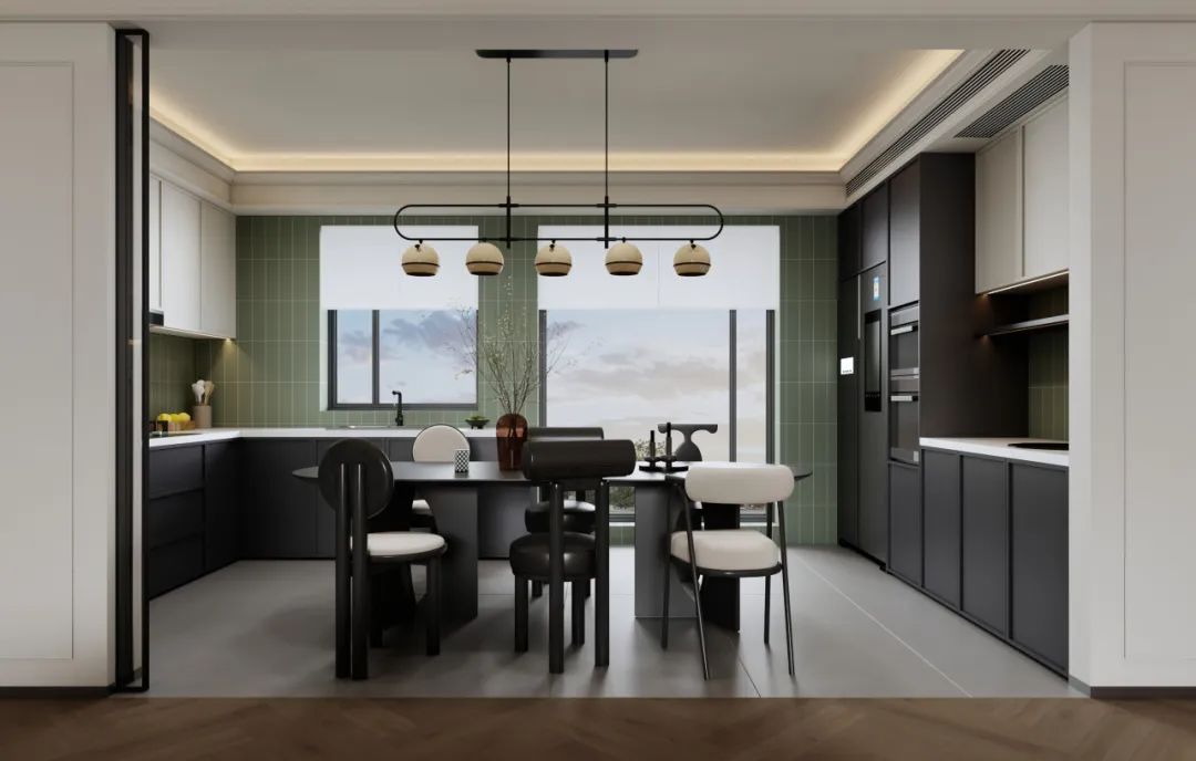 江山印 150㎡法式风住宅丨中国湖南丨纵向·空间设计-17