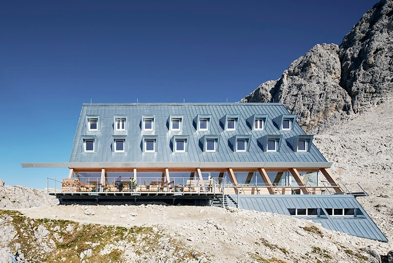 Santnerpass 小屋丨意大利丨Senoner Tammerle Architekten-2