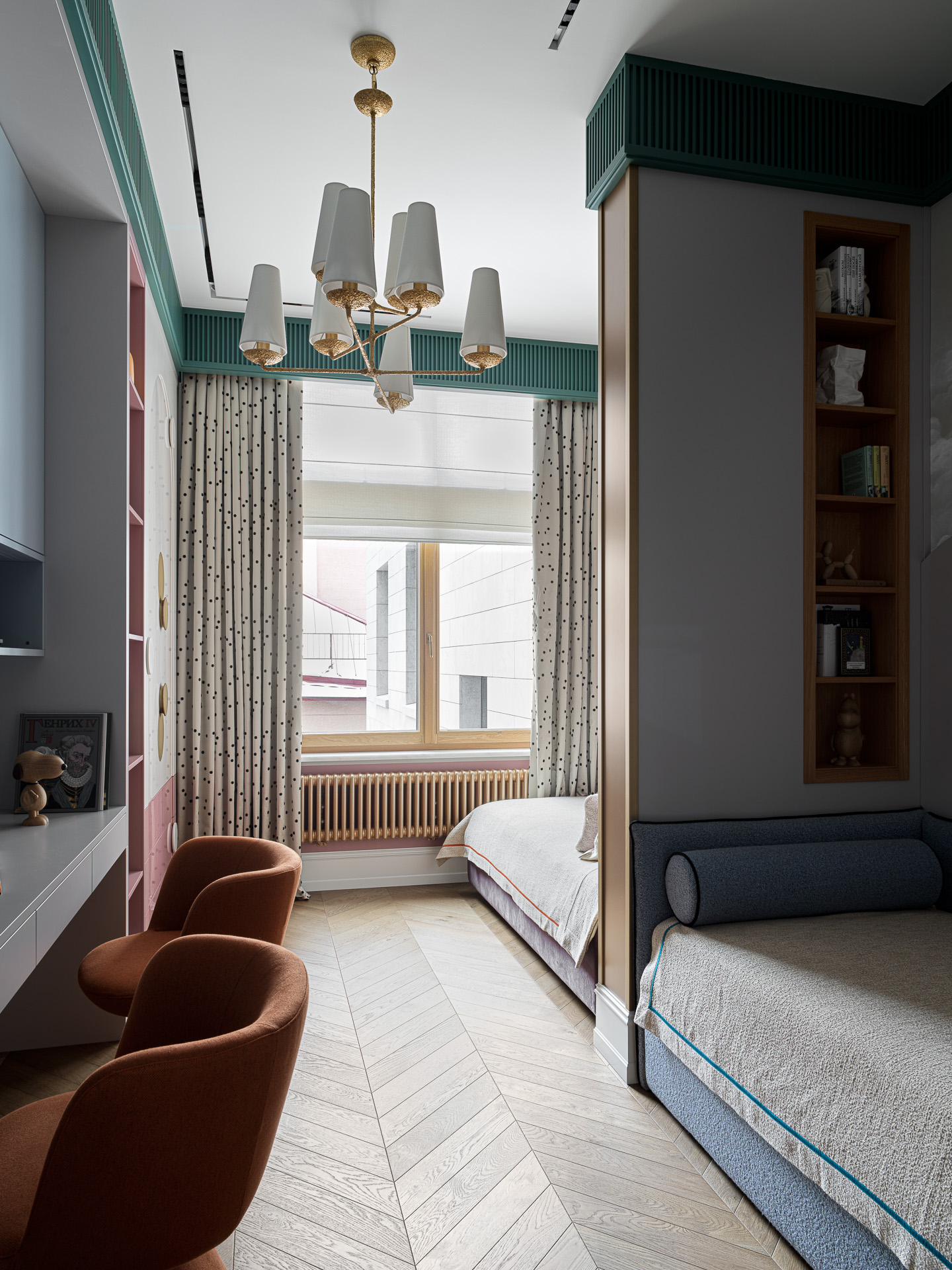 彼得堡市中心公寓室内设计丨安娜·祖耶娃-9