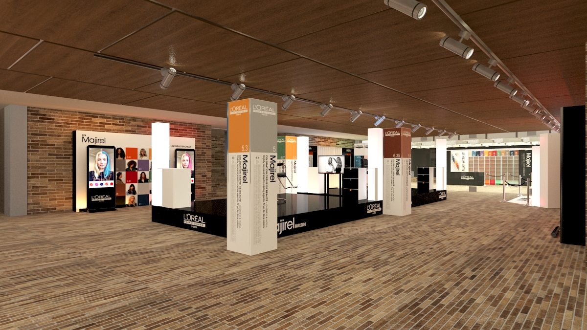 欧莱雅美奇丝染发展示厅丨L´oréal-5