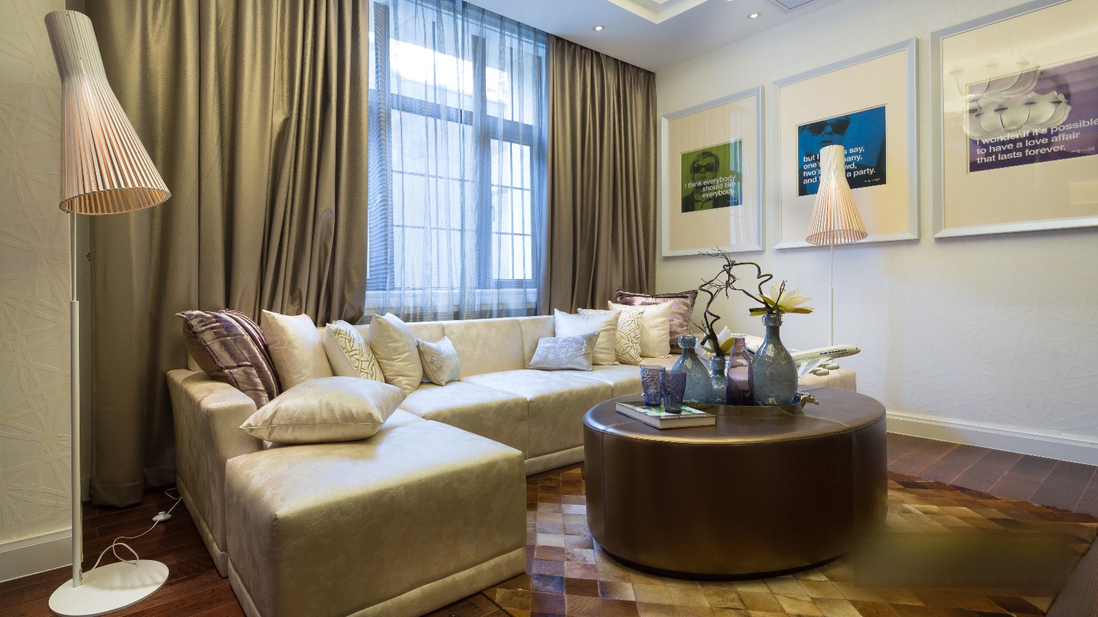 杭州昆仑府550方大都会样板间-12