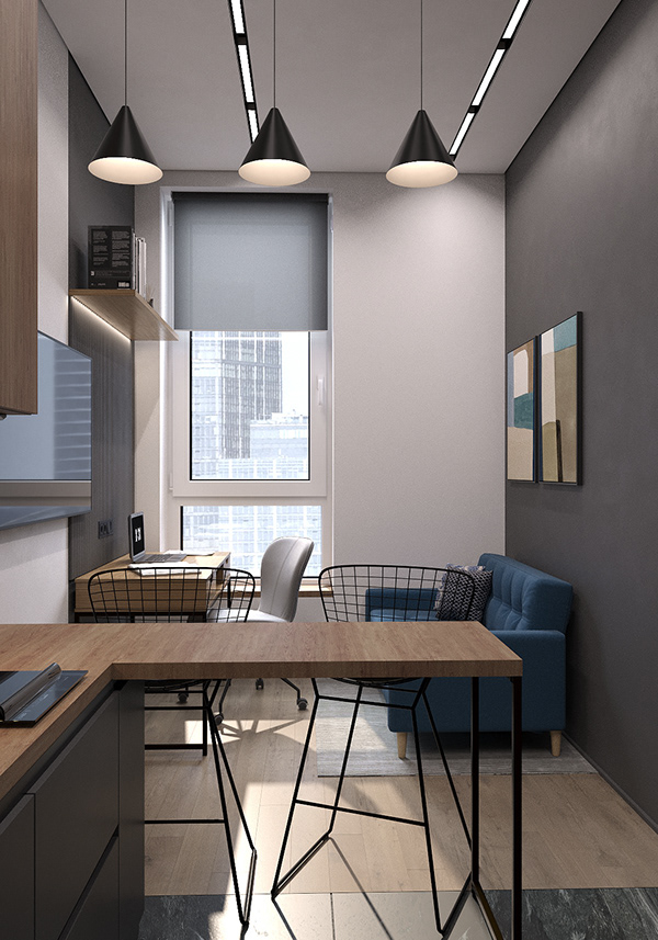 投资型公寓丨俄罗斯莫斯科丨Katerina Perezhogina-9