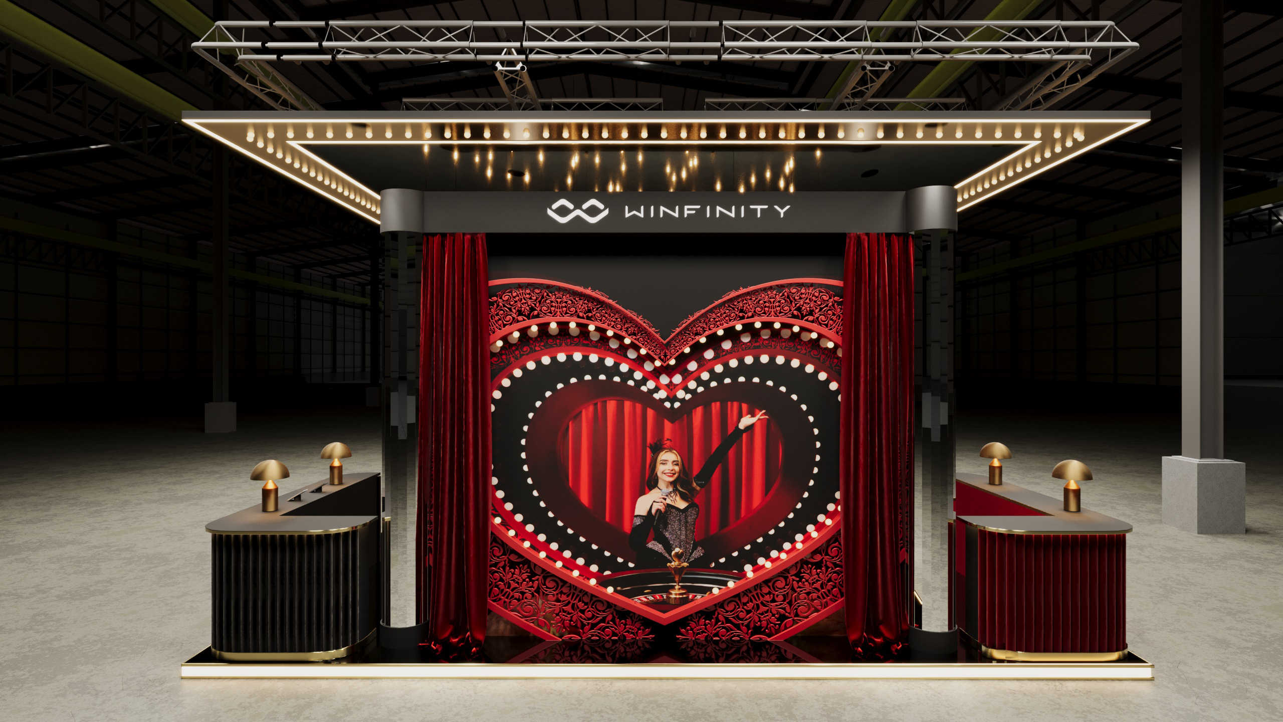 LIVE CASINO TRADE SHOW STAND / ICE LONDON 2024-3