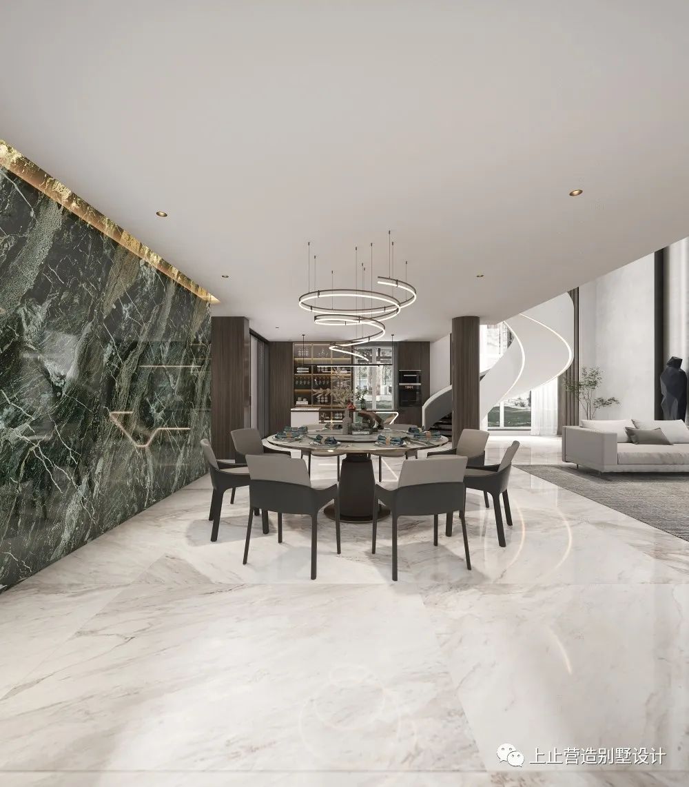 御翠园别墅 · 现代轻奢风丨上止营造 永利空间设计-27