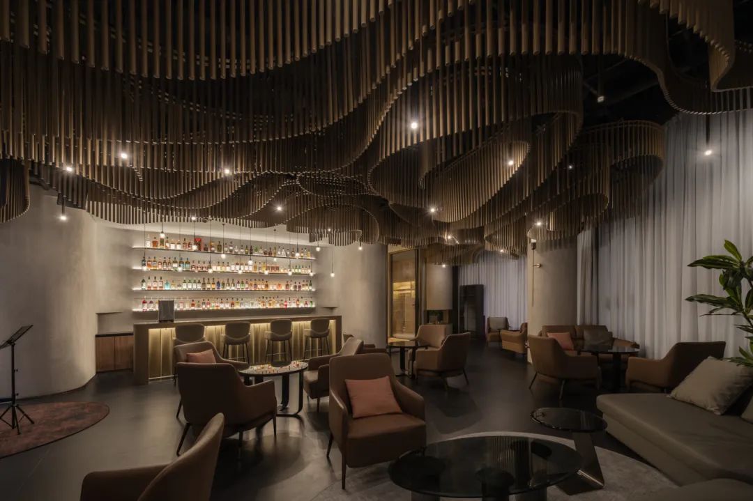 「葉LEAF」雪茄酒吧丨中国广州丨MARS星球建筑-9