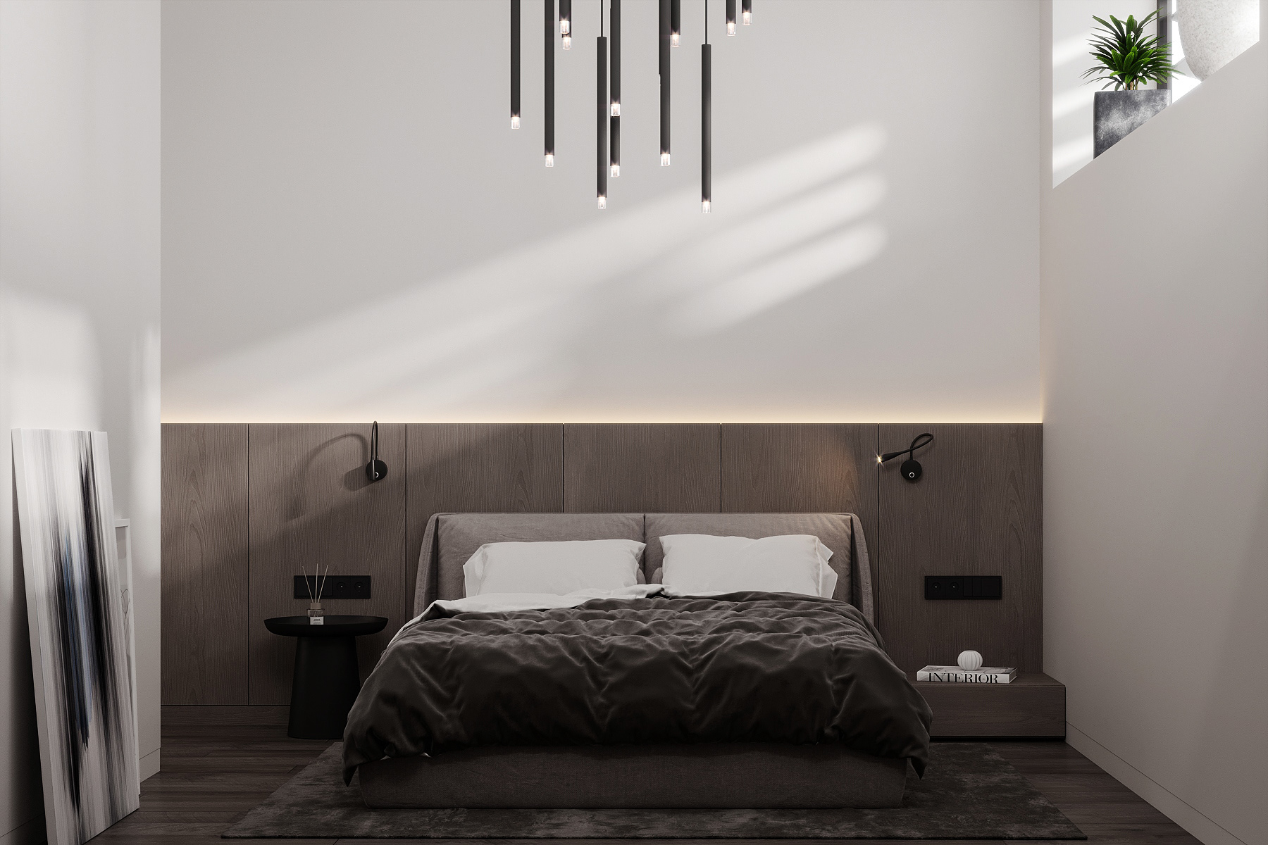 110㎡简约风公寓设计-9