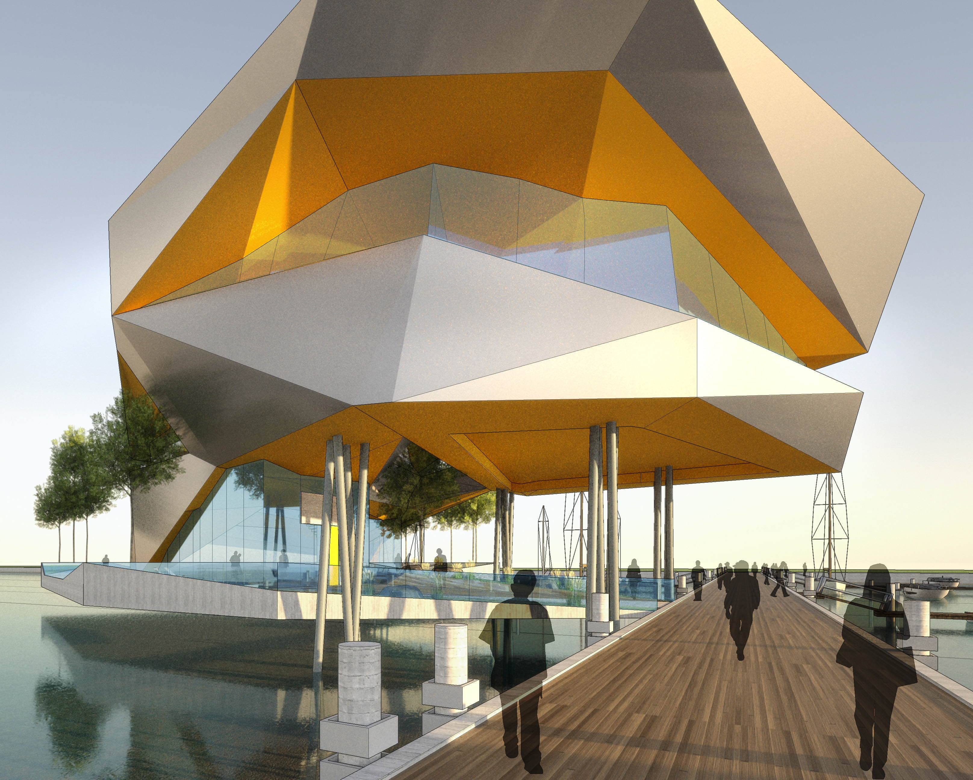 OfisWork 展览中心设计 | 多元空间融合，呈现文化魅力-11