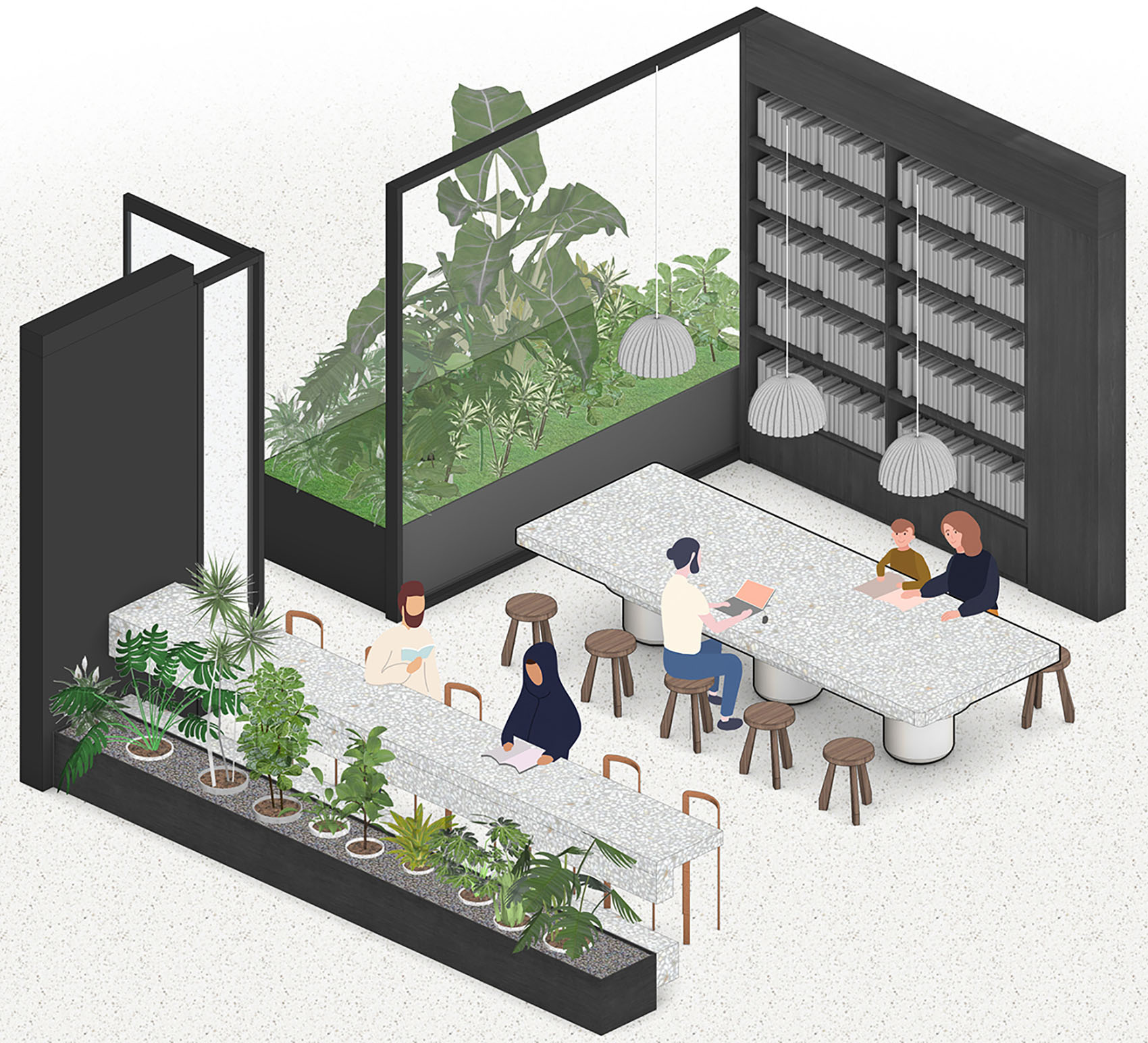 佛山单向空间 · 知识妖怪与社区客厅的共生设计丨中国佛山丨一十一建筑-105