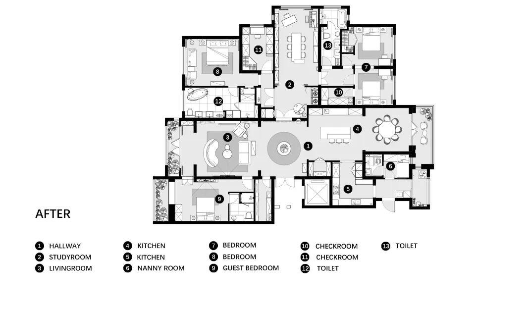 双宝设计置身繁华都市的英式栖居-32