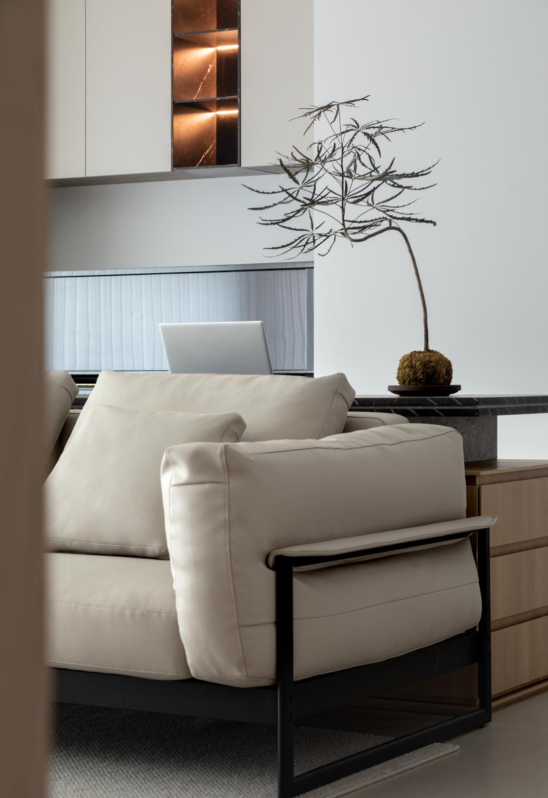 现代简约三居室-24