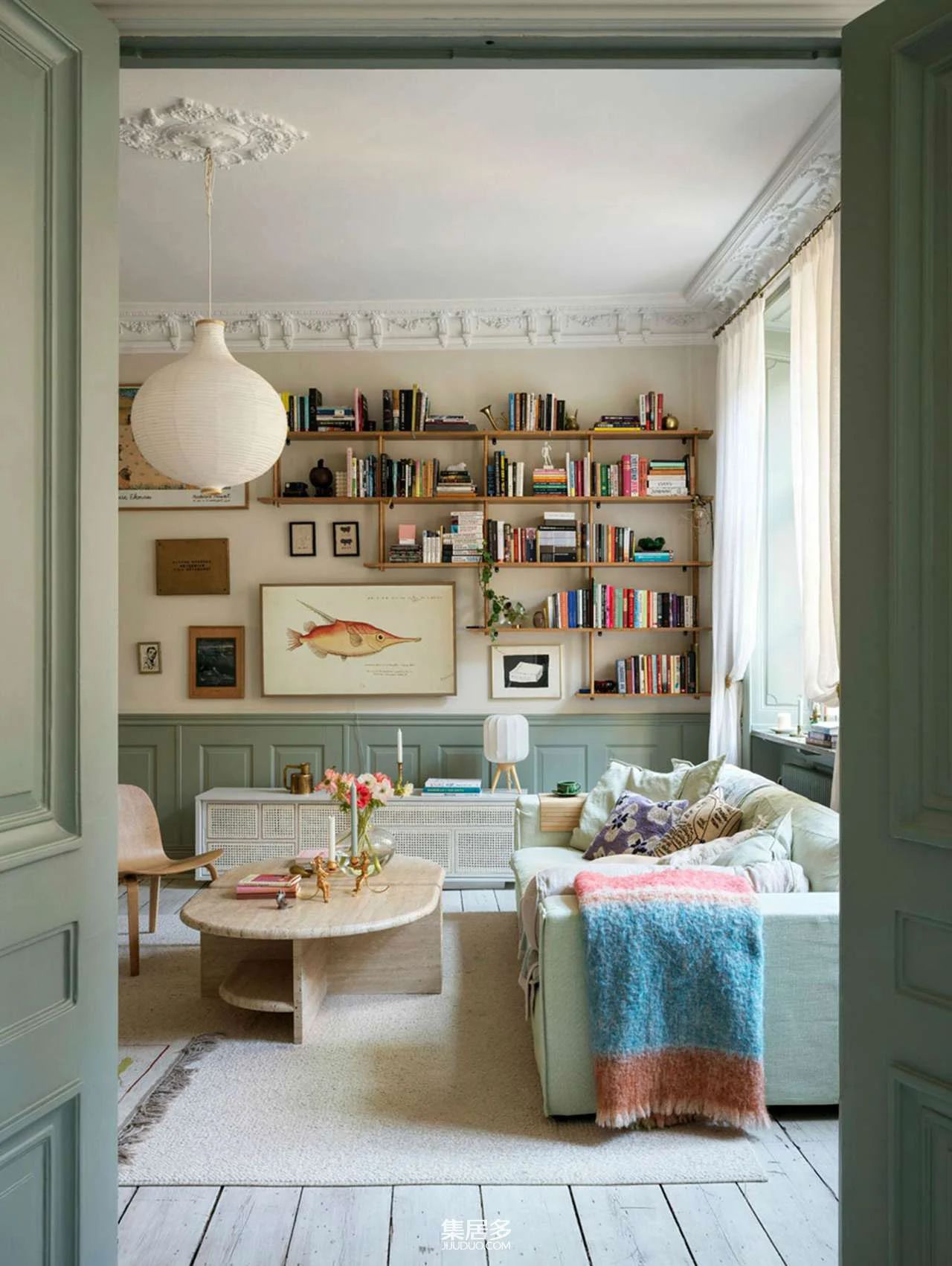 斯德哥尔摩色彩之家丨瑞典斯德哥尔摩丨桑德拉·拜尔和她的丈夫-6