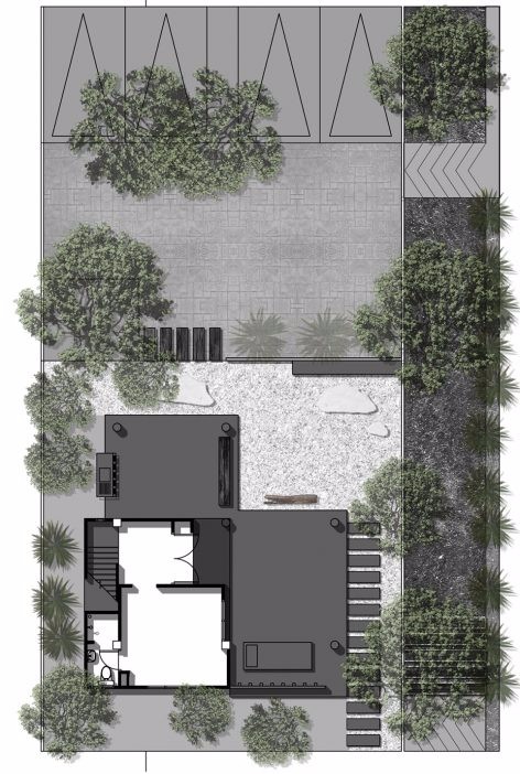 泰国三层民房：建造于大自然的“陋室”-19