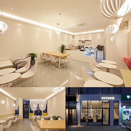 十五平米简约咖啡厅，点睛之笔的色彩设计-1