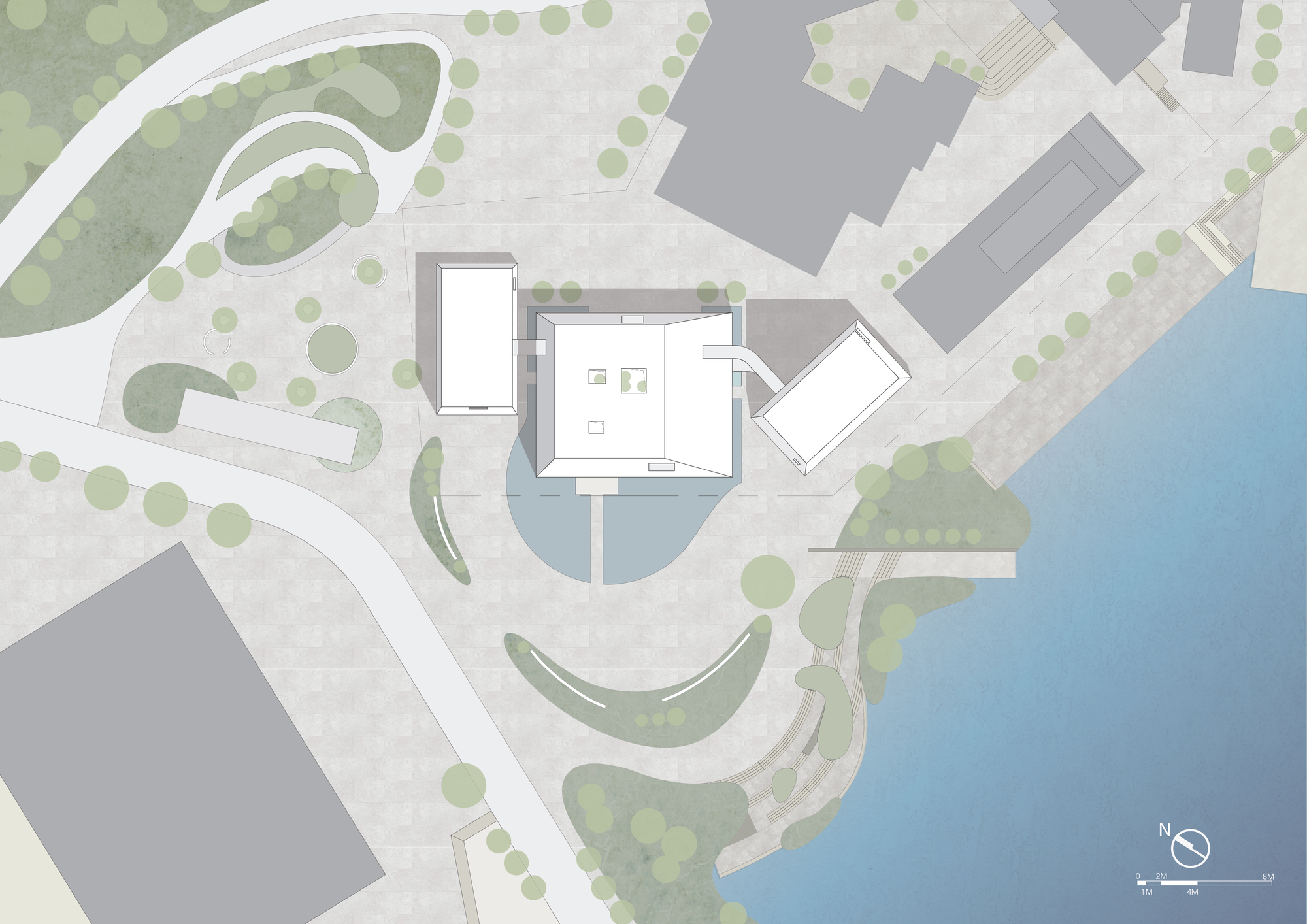 Flickering Peak CP·SUN RIVER Art Gallery / Wutopia Lab-63