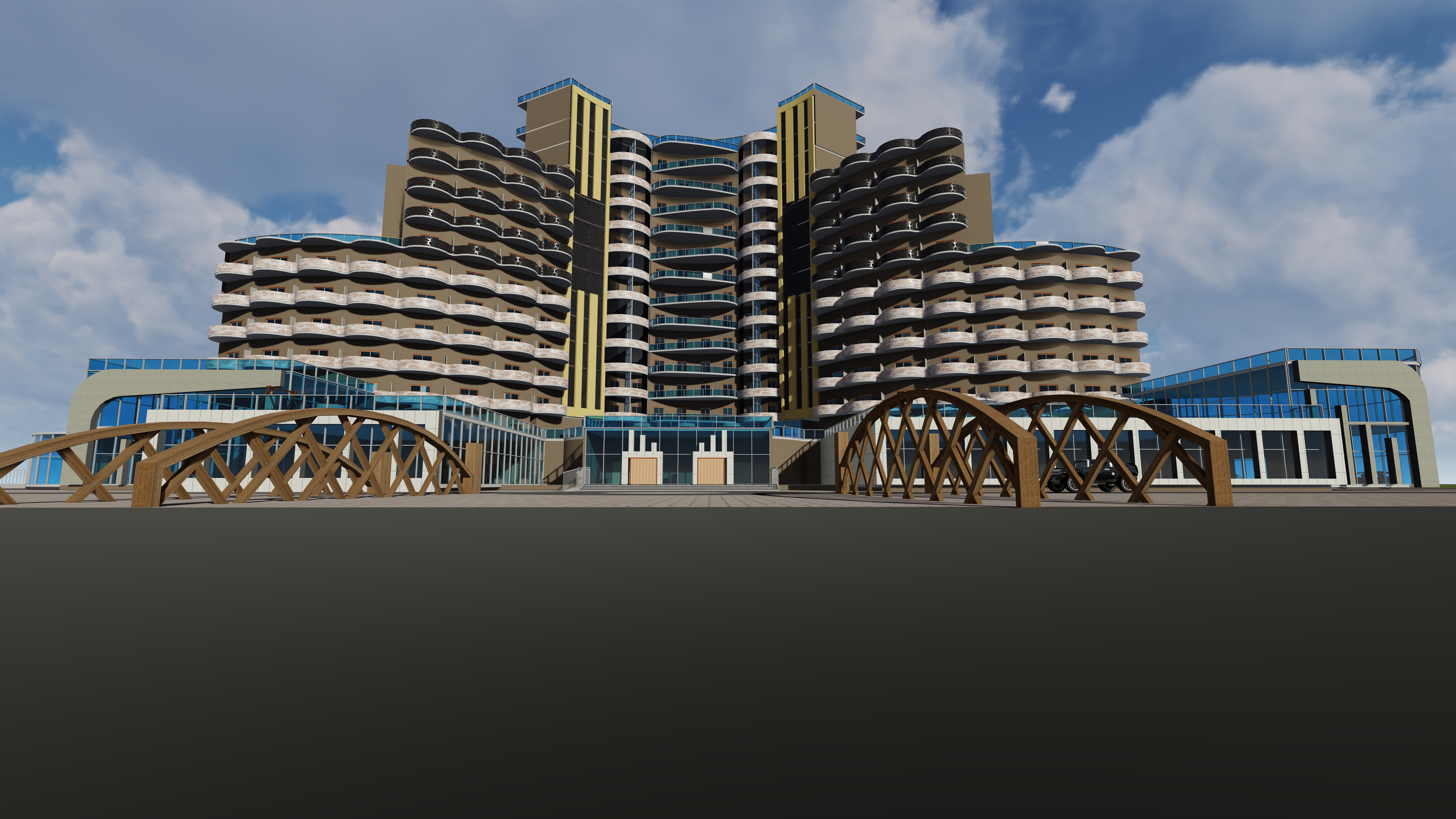 Vertical Harmony A Layered Hotel Experience by the Nile-4