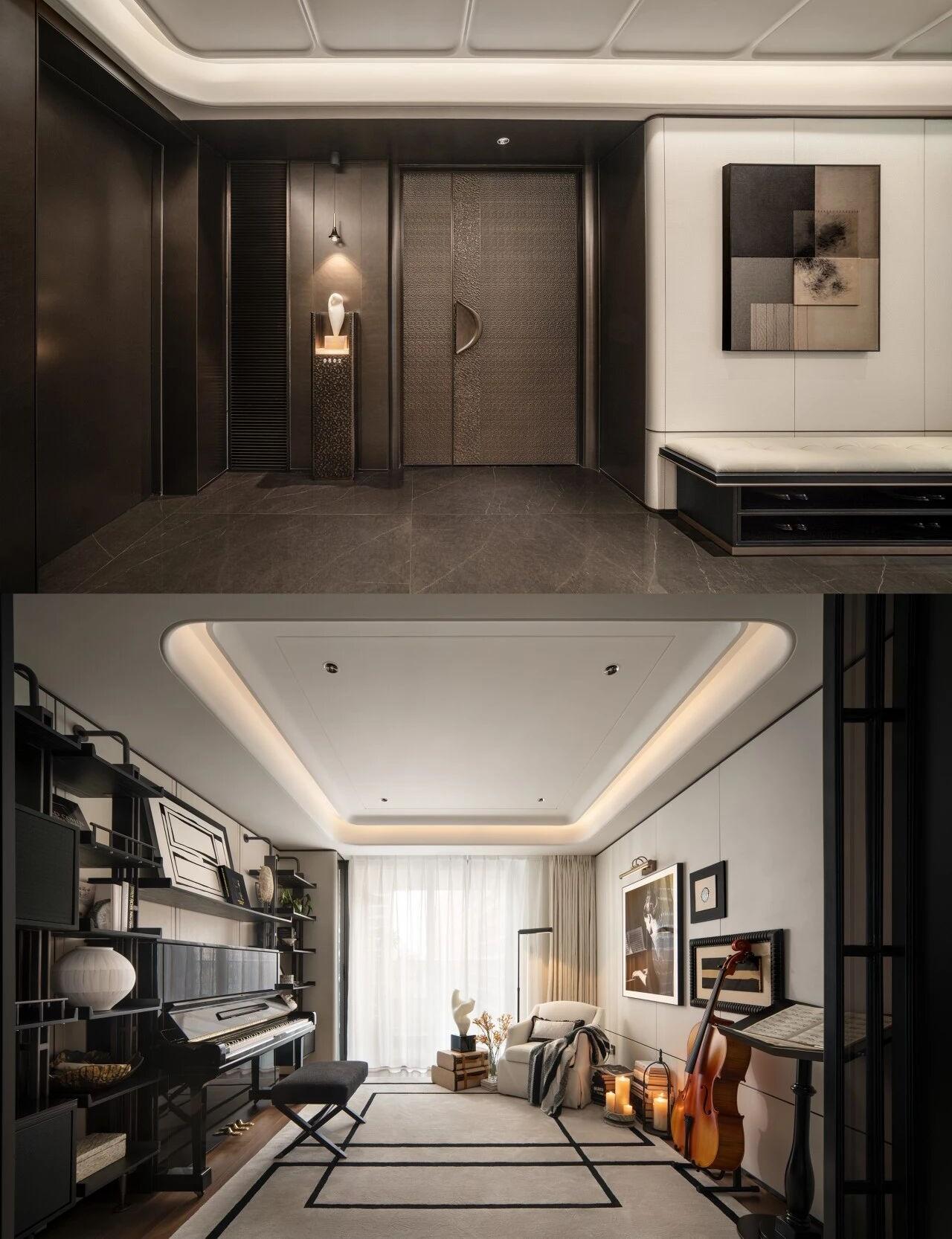 华润置地武汉瑞府266㎡样板间丨中国武汉丨硬装LYZD李益中设计,软装RSD赛瑞迪普-11