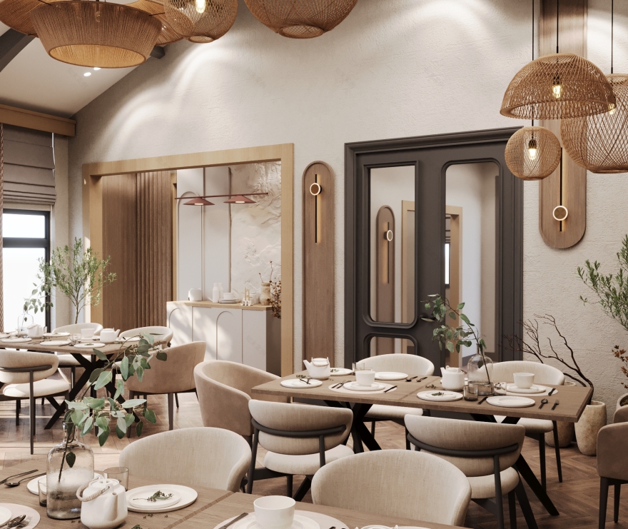 160平方米餐厅室内设计丨亚美尼亚丨Design_14,Narek Azaryan-10