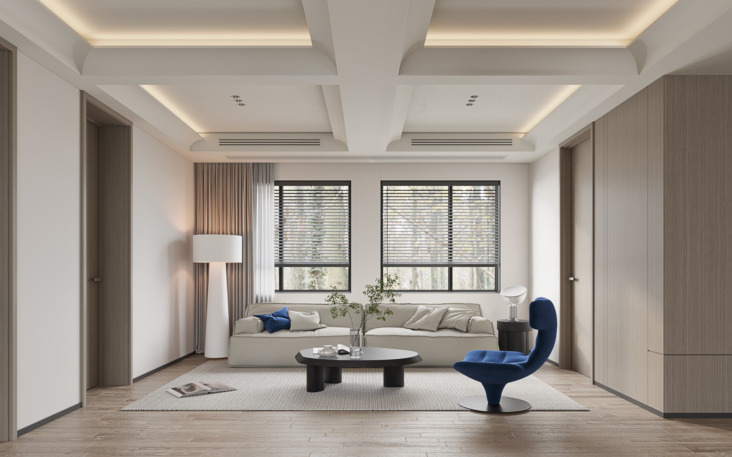 现代简约｜听雷设计丨中国南京丨听雷设计·空间-11